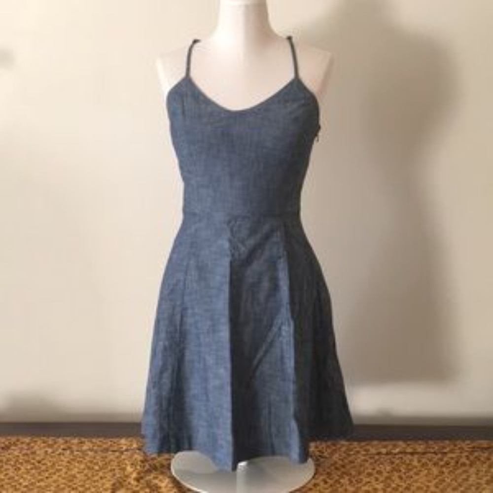 Banana Republic Chambray Cami Dress